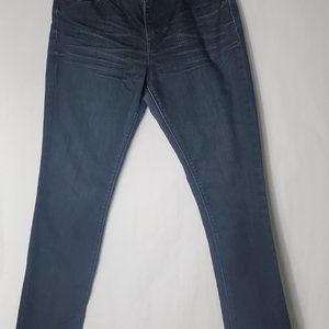 New York And Company Low Rise Skinny Blue Jeans